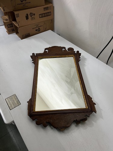 Chippendale style walnut frame - walnut,