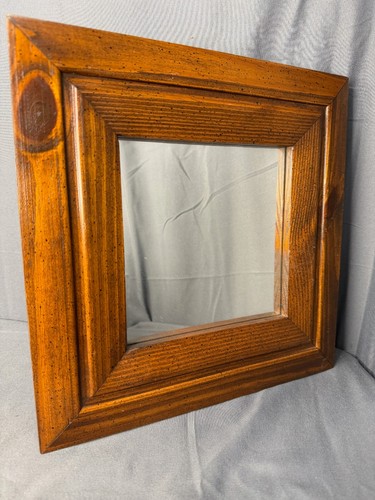 Mcm solid wooden framed - framed, dark