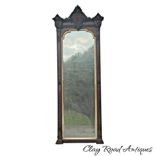 Antique victorian carved - , pier