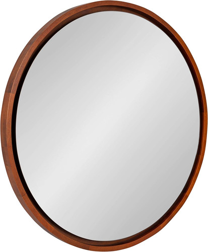 Mid century round wood - mid-century,