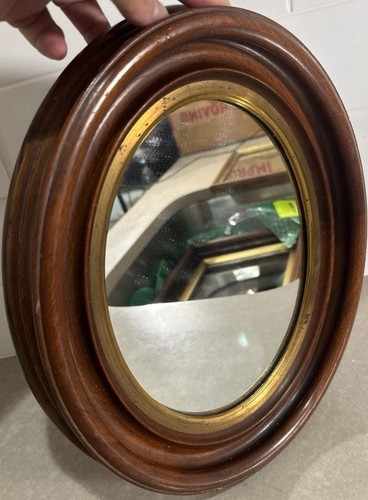 Vtg seattle mirror glass works - mirror,