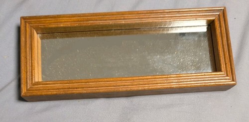 Vintage narrow rectangular
