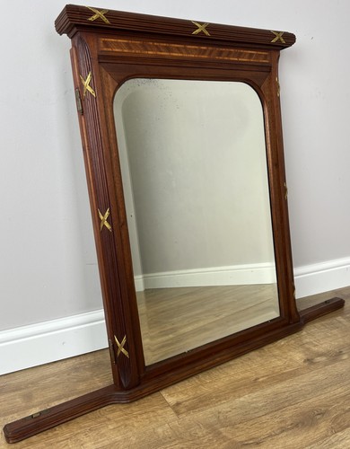 Mirror antique french walnut - french,