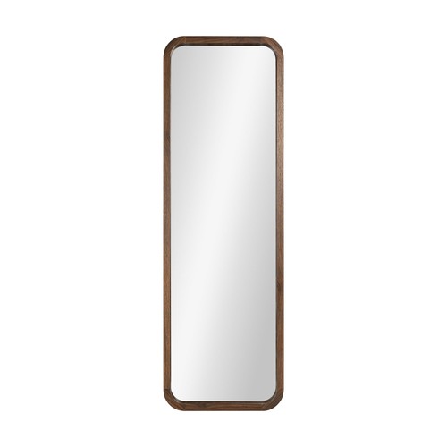 Walnut floor mirror in x - in,