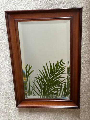 Antique 19th mirror country - c,