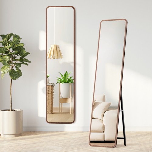Walnut wood frame modern full - walnut,