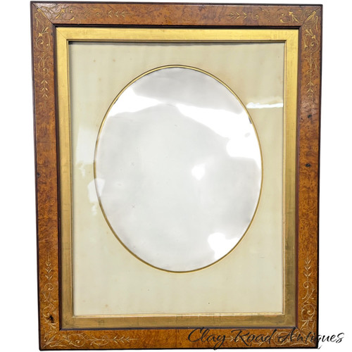 Antique victorian burl walnut - antique,