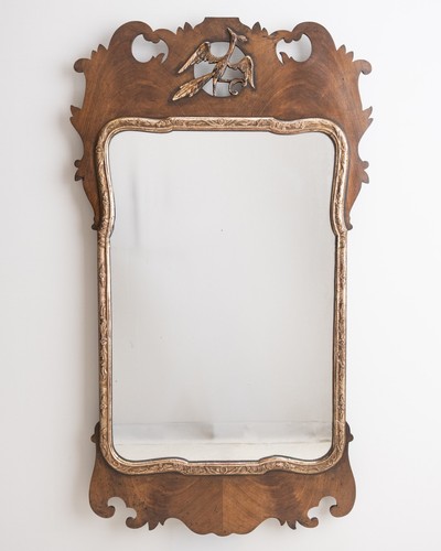 George parcel gilt walnut - ii, parcel-gilt