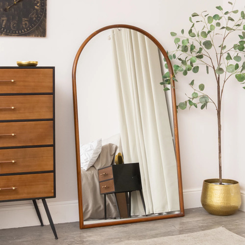 Large dark wood framed - wood,