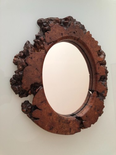 Burr walnut framed mirror from - burr,