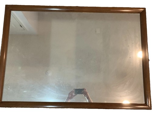 Mcm mirror wall hang walnut - mcm,