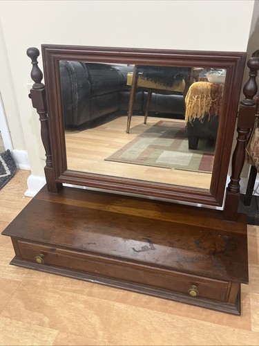 Vintage spindled walnut - vintage,